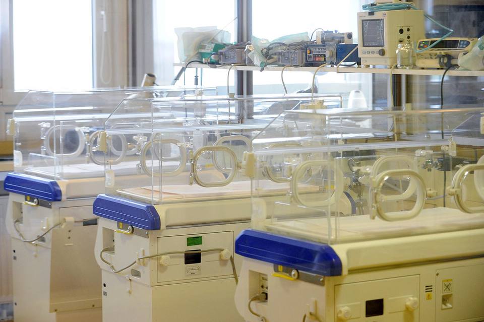 Hospital equipment ready for installation